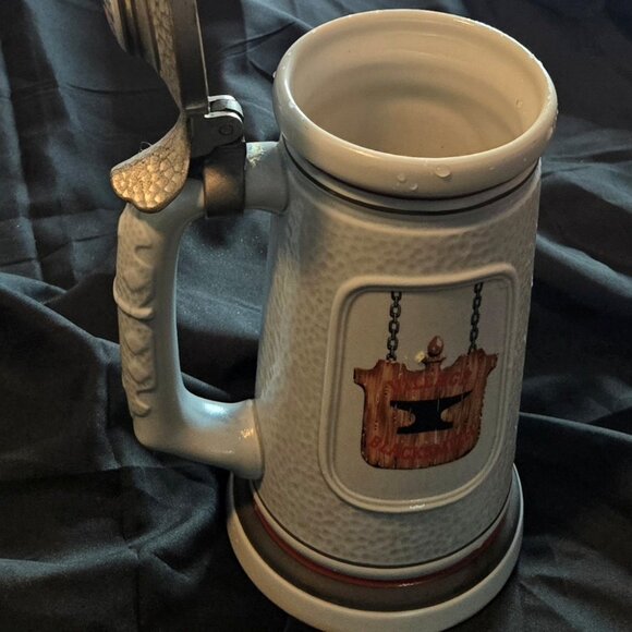 AVON Collectible Stoneware Beer Stein, "The Building of America" No. 61813 - Picture 5 of 11